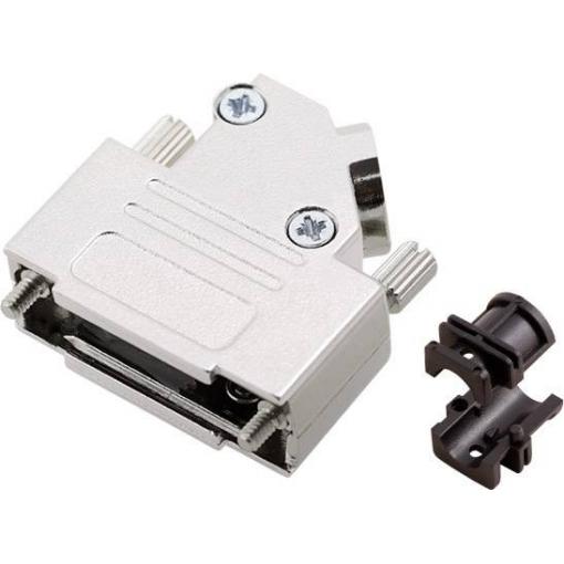 encitech D45PK-P-15-BK-K 6560-0107-12 D-SUB pouzdro Pólů: 15 plast 45 ° černá 1 ks
