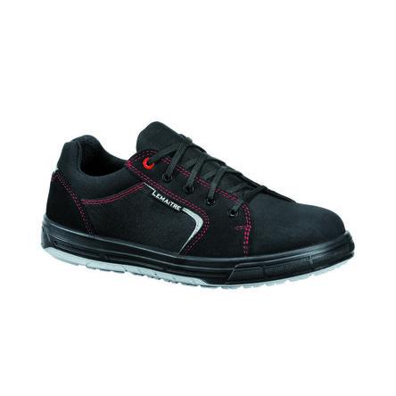 LEMAITRE SECURITE SPACE S1P Unisex Černá, Šedá, Červená Nerezová ocel Bezpečnostní obuv 9.5 44