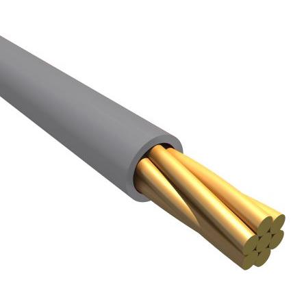 Zapojovací vodič, řada: Hookup Wire PVC, typ kabelu: Přípojka, prameny vodičů: 7/0.25 mm, Šedá, 300V 30 m 22 AWG
