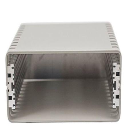 Hammond Hliníkové pouzdro, řada: 1402 Hliník 262 mm barva Šedá 79 mm 180 mm