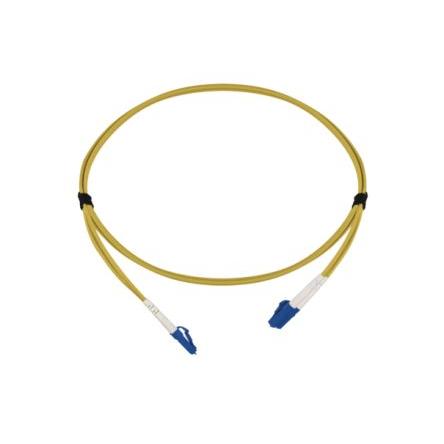 HellermannTyton Connectivity Optický kabel LC Nízký obsah kouře, bez halogenů plášť, B: LC, Žlutá