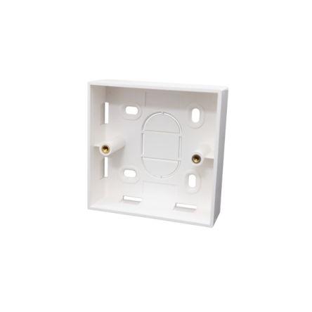 Instalační krabice HTC 1 27 mm Plastem potažený ABS Bílá 86mm HellermannTyton Connectivity Nástěnná 27 mm