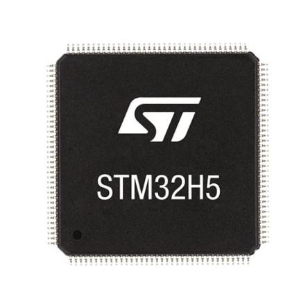 STMicroelectronics Mikrokontrolér STM32H503RBT6 32 bit ARM Cortex M33 250 MHz 128kB Blesk 32 kB RAM, počet kolíků: 64