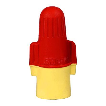 Tyčkový konektor, řada: 3M Wire Connectors Izolované, Vnitřní průměr kuličky 3.7 mm barva Červená, Žlutá, max. AWG: 8