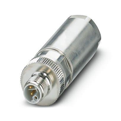 Kulatý konektor, počet kontaktů: 5, Kabel, velikost: M12 Phoenix Contact, pohlaví kontaktu: Vnější, orientace těla: