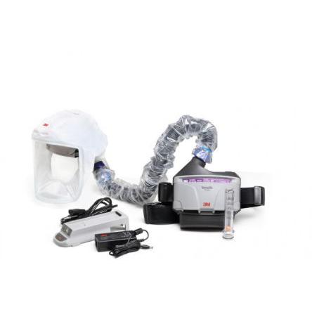 3M Respirátor s nuceným přívodem vzduchu 3 filtry, řada: TR-300E+ HKL European EMC Directive 2014/30/EU, EN 60529 IP 53,