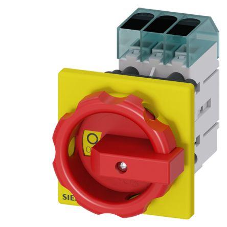 Siemens Oddělovací (hlavní) vypínač 3pólový Lišta DIN IP65 63A 22 kW