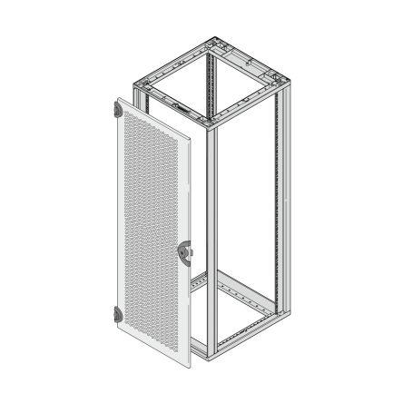 nVent SCHROFF Regálový panel 19in Perforované dveře, Ocel 20 U