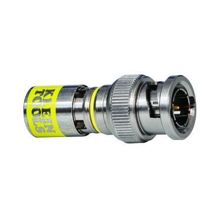 Klein Tools Koaxiální konektor, orientace těla: Rovný, Kabel Konektory BNC Krimpovací, typ kabelu: RG6
