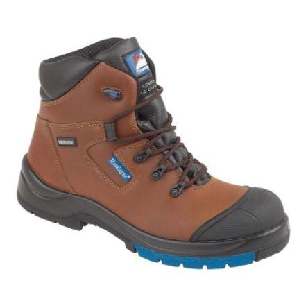 řada: 5161 Bezpečnostní obuv obuv Unisex, Nekovový 13, Hnědá Himalayan 47