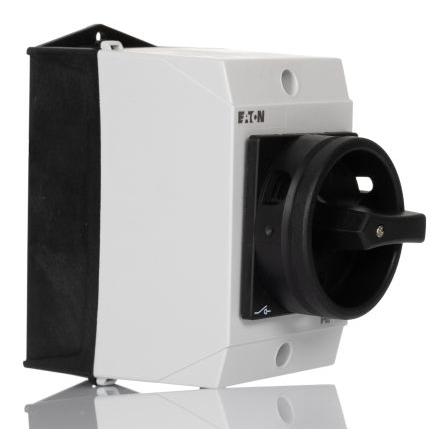 Eaton Oddělovací (hlavní) vypínač, rozsah: T0 3pólový Povrchová montáž IP65 20A 5.5 kW