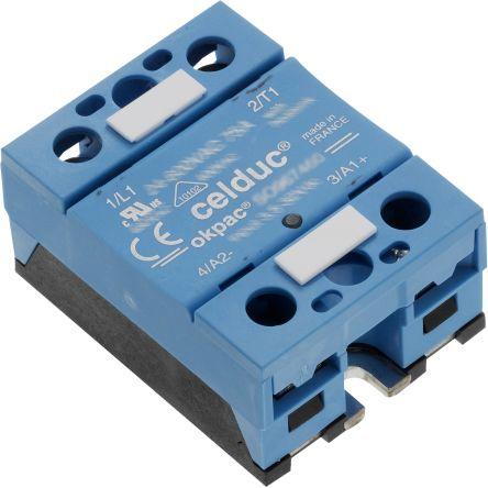Celduc Polovodičové relé 95 A Montáž na rám 275 Vrms SO 32V dc