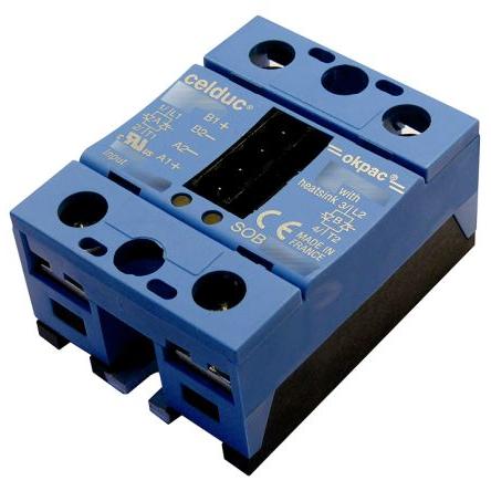 Celduc Polovodičové relé 35 A Montáž na rám 600 Vrms SO 30V dc