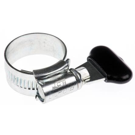 Hadicová a stahovací spona WSZC25BG Šnekový převod, Ocel Křídlaté HI-GRIP 25 mm (vnitřní prům.)