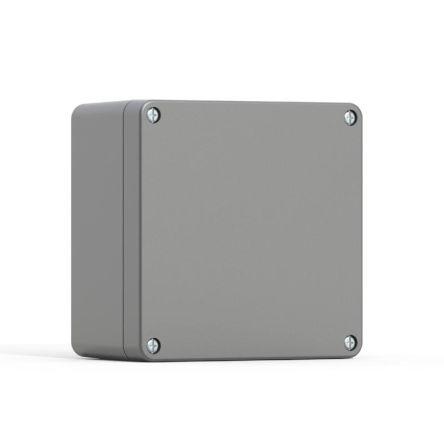 nVent HOFFMAN Svorkovnice, řada: HALP IP67, IP66 Hliníková slitina Šedá, Stříbrná 122 mm 122 mm 80 mm