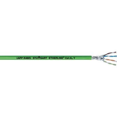 Lapp Cat6a Ethernetové kabely, Zelená, Polyvinylchlorid, A: Vnější, 48V ac 100 m, B: Vnější, typ pláště: Pocínovaný