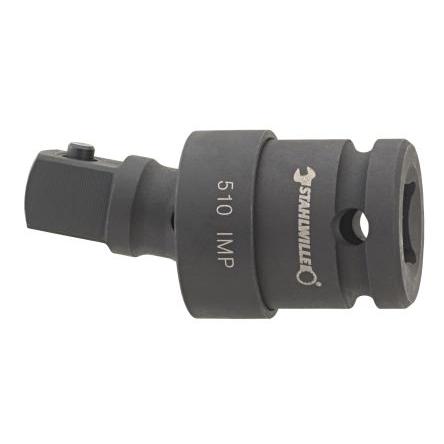 STAHLWILLE Vložka klíče, Kulatý, Univerzální kloub, 1/2 in, 69 mm, Kovová pistole