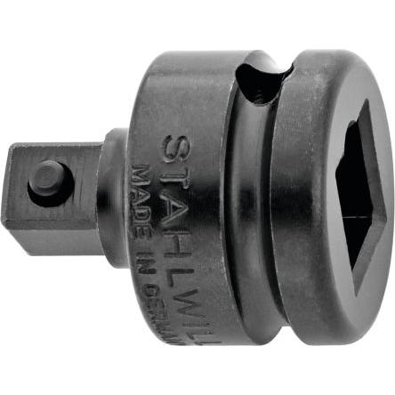 Adaptér patice Kovová pistole, celková délka: 37mm STAHLWILLE Ocel legovaná chromem 1