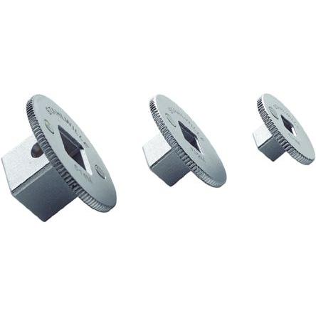 STAHLWILLE Sada adaptérů klíčů, Kulatý, Sada adaptérů, 1/2 in, 1/4 in, 3/8 in, 5.8 x 3 cm, Chromová