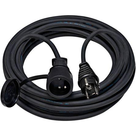 brennenstuhl Prodlužovací kabel, řada: H07RN-F, délka kabelu: 25 m 1 zásuvek, 230V Typ E – francouzský, IP44 Černá,