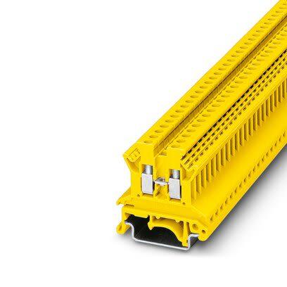 Phoenix Contact Napájení přes svorkovnici 3038011, řada: UK2.5 N YE, 800V Žlutá 2.5mm² 1 Šroubová