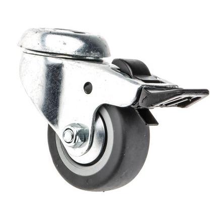 313322 Guitel Hervieu Brzděné otočné 40 kg 50 mm, Pryž