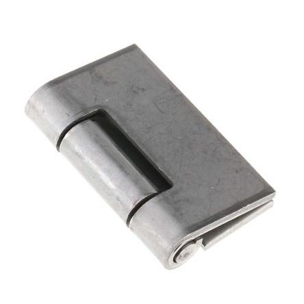 Kloubový závěs Výkyvné Patka, Ocel, Nerezová ocel Nýt, délka: 40 mm x 40mm x 2 mm Pinet