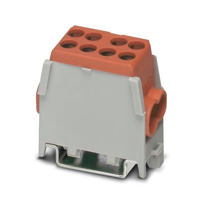 Phoenix Contact Svorkovnice 3071357, řada: UDB 2X25/16 BN, 400V Hnědá 25mm² 1 Šroubová