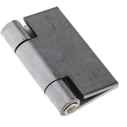 Kloubový závěs Výkyvné Patka, Ocel, Nerezová ocel Nýt, délka: 50 mm x 50mm x 2 mm Pinet