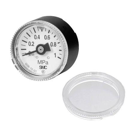 Odstraňte kryt Typ R G36-00-00-3, přesnost: 3 %FS 37.5 mm R 1/8 in Polykarbonát, 23 °C 0 MPa SMC