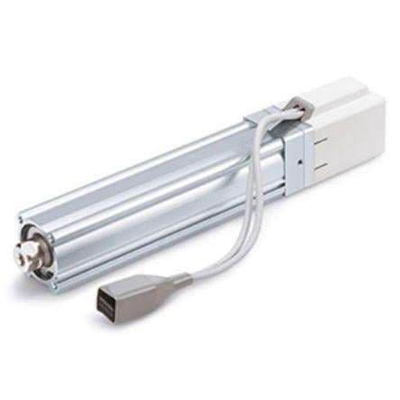 SMC Elektrický lineární aktuátor 300 mm, řada: LEY 24V dc, Servomotor, Krokový motor, zatížení: 30kg 125mm/s