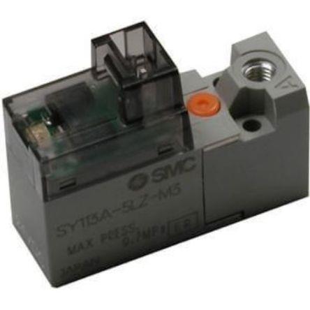 Pneumatický solenoidový ventil, řada: SY100 Metrické Solenoid SMC