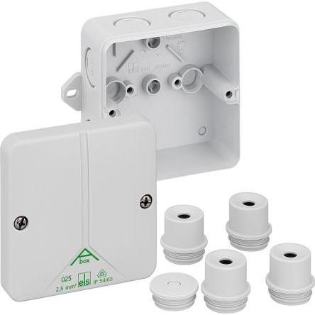 Spelsberg Rozvodná skříň Polystyren Šedá 87 mm 82mm řada Abox 025 AB-L 0 IP65, IP54 52 mm