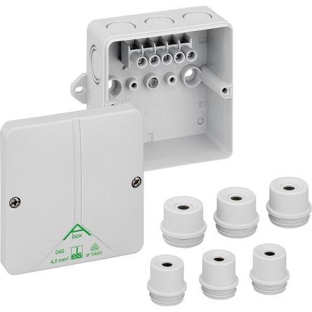 Spelsberg Rozvodná skříň Polystyren Šedá 102 mm 94mm řada Abox 040 AB-4² 5 IP54, IP65 57 mm