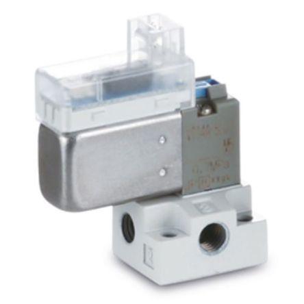 Pneumatický solenoidový ventil, řada: V100 Solenoid SMC