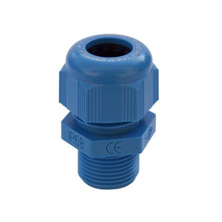Kabelová průchodka, řada: SIB-TEC F7424000E Modrá Polyamid, IP68 M40 SIB 22 mm až 32 mm