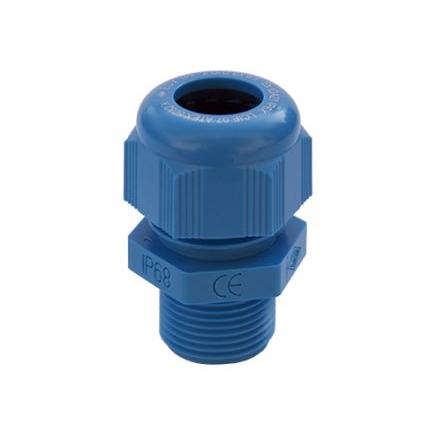 Kabelová průchodka, řada: SIB-TEC F7442800E Modrá Polyamid, IP68 1 in NPT SIB 16 mm až 25 mm