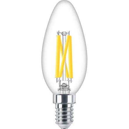 LED žárovky, svítivost: 470 lm, řada: Master, 3.4 W Ztlumitelná, objímka žárovky: E14, Svíčka, 240V ekvivalent 40 W,