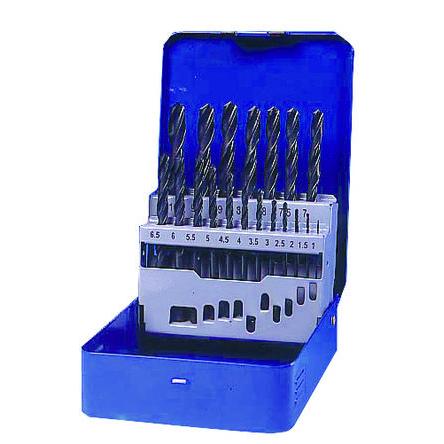 Vrták, HSS, počet kusů: 25 Tivoly Ocel, max. velikost: 13 mm, min. velikost: 1 mm
