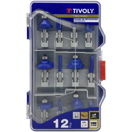 Čelní válcová fréza, Tvrdý kovový hrot 8mm Tivoly