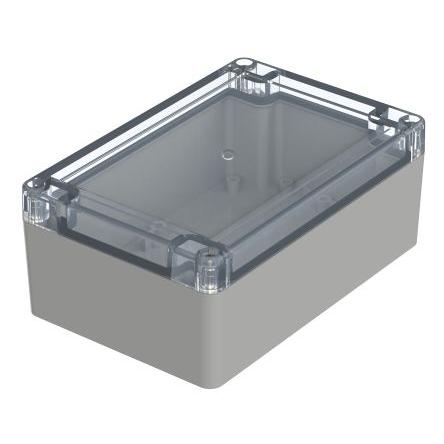 Bopla Pouzdro, řada: Euromas X IP68, IP66 barva Světle šedá IK07 barva Čirá Polykarbonát 150 mm 60 mm 100 mm
