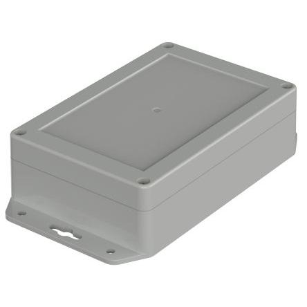 Bopla Pouzdro, řada: Euromas X IP68, IP66 S přírubou barva Světle šedá IK07 barva Světle šedá Polykarbonát 150 mm 45 mm