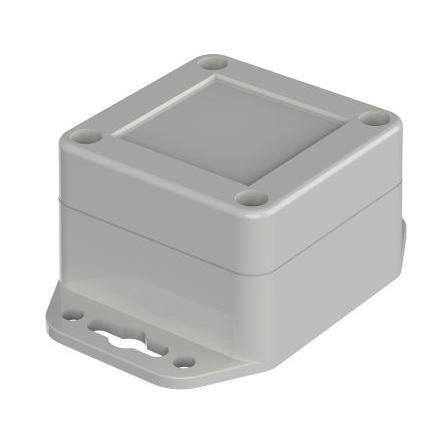Bopla Pouzdro, řada: Euromas X IP68, IP66 S přírubou barva Světle šedá IK07 barva Světle šedá ABS 60 mm 40.1 mm 60 mm
