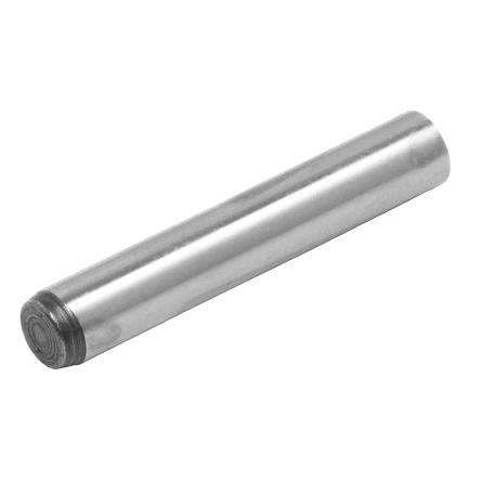 RS PRO Vodící čep, délka: 24 mm, Obyčejný Paralelní prům. 4 mm, Měkká ocel