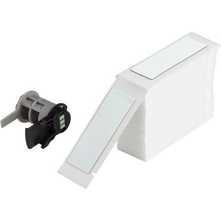 Polyesterový štítek barva tisku Černá Bílá pro různé modely tiskáren BMP61, BMP71, M610, M611, M710 Brady 25 mm 75 mm 25