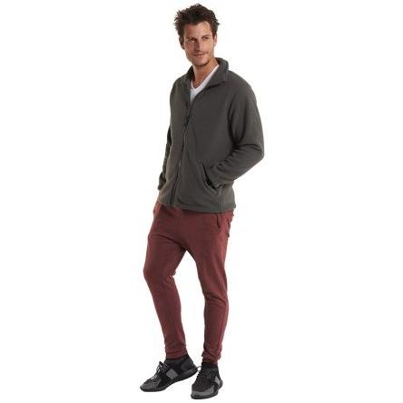 Fleeceová bunda Muži, SC: L, Zelená, 100% polyester Plně samobarevný zip s táhlem zipu Uneek, řada: UC601 No