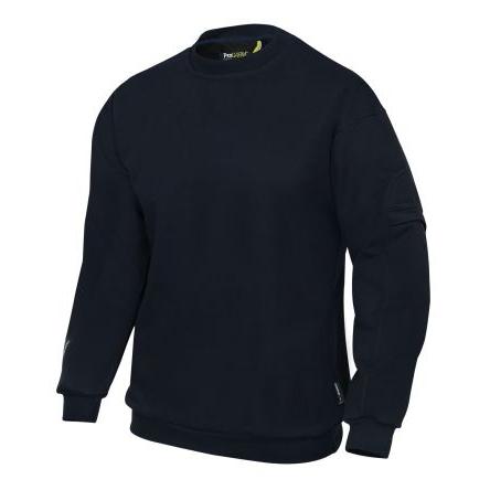 Svetr Muži, SC: M, Tmavomodrá, VXS + Látka Přetažení ProGARM, řada: 5630 EN ISO 11612:2015:A1/B1/C1, EN 1149-5:2018:Pt.