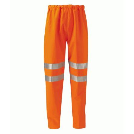 Orbit International GB3FWTR Oranžová Vodotěsný Reflexní kalhoty M