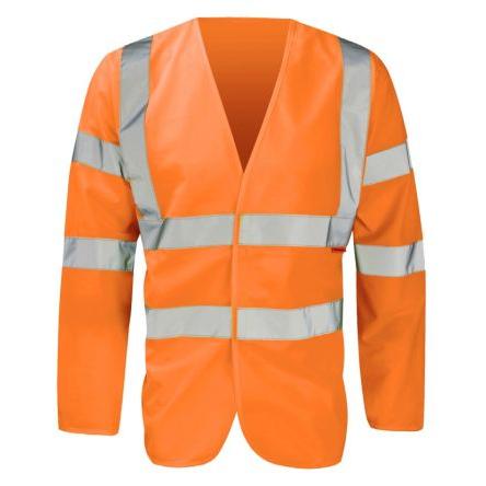 Orbit International HVJ03R Oranžová Reflexní plášť XL