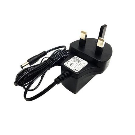 RS PRO Adaptér AC/DC 7.5 W, výstup: 9V, počet výstupů: 1 2,1 x 5,5 mm DC zástrčka Velká Británie 0.83 A Regulované